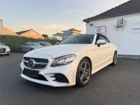 Gebraucht Mercedes C200 AMG line 184 PS (135 kW) 2019 Weiß Cabrio