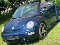 Gebraucht VW New Beetle 112 PS (82 kW) 2003 Blau Kleinwagen
