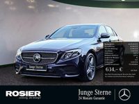 Gebraucht Mercedes E400 AMG 340 PS (250 kW) 2019 Blau / cavansitblau (metallic) Limousine