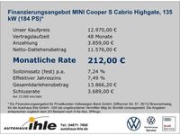 Gebraucht Mini Cooper S Cabriolet 184 PS (135 kW) 2014 Braun Cabrio