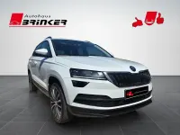 Gebraucht Skoda Karoq Style 150 PS (110 kW) 2022 Moonweiss metallic SUV