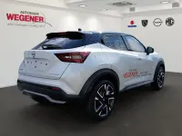 Gebraucht Nissan Juke 360º 114 PS (83 kW) 2024 Pearl white/ black SUV