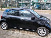 Gebraucht Smart ForFour Passion 71 PS (52 kW) 2015 Schwarz Kleinwagen