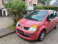Brugt Renault Modus 75 HK (55 kW) 2004 Rød MPV