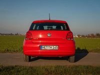 Gebraucht VW Polo Trendline 75 PS (55 kW) 2011 Rot Kleinwagen