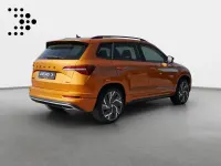 Gebraucht Skoda Karoq SportLine 190 PS (139 kW) 2022 Phoenixorange metallic SUV