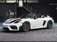 Gebraucht Porsche 718 500 PS (367 kW) 2025 Weiß Cabrio