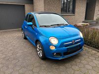 Gebraucht Fiat 500S S 69 PS (50 kW) 2015 Blau Cabrio