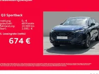Neu Audi Q3 Sportback Ambiente 272 PS (200 kW) 2026 Blau SUV