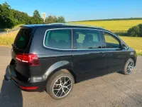 Gebraucht VW Sharan Allstar 150 PS (110 kW) 2016 Schwarz Van / Kleinbus