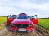 Gebraucht Mazda CX-5 Exclusive-Line 150 PS (110 kW) 2017 Rot SUV