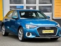 Brugt Audi A3 Advanced 150 HK (110 kW) 2021 Blå Sedan