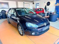 Gebraucht VW Golf VI Comfortline 122 PS (89 kW) 2009 Schwarz Kleinwagen