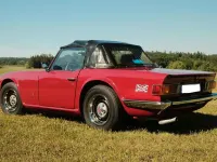 Gebraucht Triumph TR6 95 PS (69 kW) 1971 Rot Cabrio