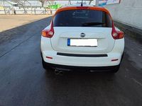 Gebraucht Nissan Juke Acenta 117 PS (86 kW) 2012 Weiß SUV