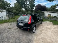 Gebraucht Ford Fiesta 72 PS (52 kW) 2007 Schwarz Kleinwagen