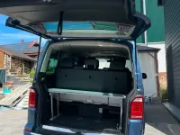 Gebraucht VW Multivan Highline 204 PS (150 kW) 2015 Blau Van / Kleinbus