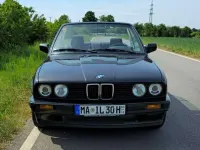 Gebraucht BMW 318 Cabriolet 113 PS (83 kW) 1992 Schwarz Cabrio