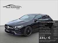 Gebraucht Mercedes CLA200 AMG line 163 PS (119 kW) 2020 Nachtschwarz Kombi