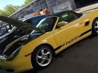 Gebraucht Porsche 986 Boxster 204 PS (150 kW) 1997 Gelb Cabrio