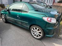 Gebraucht Peugeot 206 CC 109 PS (80 kW) 2003 Grün Cabrio