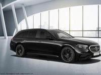 Gebraucht Mercedes E200 AMG 163 PS (119 kW) 2025 Metalliclack obsidianschwarz Kombi