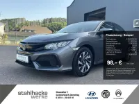 Gebraucht Honda Civic Comfort 129 PS (94 kW) 2017 Polished metal Limousine