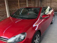 Second-hand VW Golf 105 CP (77 kW) 2011 Roșu Cabrio