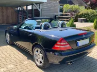 Gebraucht Mercedes SLK200 163 PS (119 kW) 2002 Schwarz Cabrio