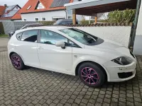 Usata Seat Leon Ecomotive 105 CV (77 kW) 2012 Bianco Berlina