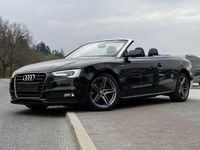 Gebraucht Audi A5 Cabriolet S-line plus 177 PS (130 kW) 2014 Schwarz Cabrio