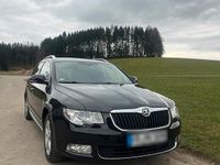 Gebraucht Skoda Superb 170 PS (125 kW) 2011 Schwarz Limousine