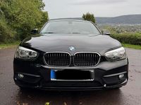 Gebraucht BMW 116 M Sport 109 PS (80 kW) 2016 Schwarz Kleinwagen