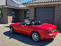 Używany Mazda MX5 116 KM (85 kW) 1990 Czerwony Kabriolet