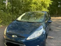 Gebraucht Ford Fiesta Titanium 82 PS (60 kW) 2009 Blau Kleinwagen