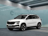 gebraucht Skoda Karoq 2.0 TDI Sportline 4x4 DSG LED Navi ACC 360° DCC