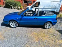 Używany VW Golf 101 KM (74 kW) 2001 Niebieski Kabriolet