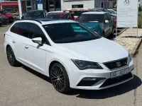 Gebraucht Seat Leon FR 184 PS (135 kW) 2017 "nevada" weiss Kombi
