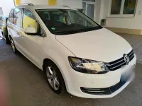 Gebraucht VW Sharan Highline 177 PS (130 kW) 2015 Weiß Van / Kleinbus