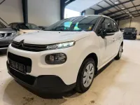 Gebraucht Citroën C3 Feel 82 PS (60 kW) 2019 Weiß Kleinwagen