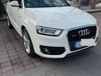 Gebraucht Audi Q3 S-line plus 177 PS (130 kW) 2013 Weiß SUV