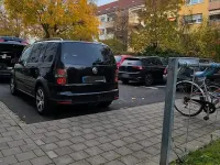 Gebraucht VW Touran Cross 170 PS (125 kW) 2008 Schwarz Van / Kleinbus
