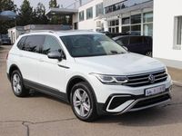 Gebraucht VW Tiguan Allspace Elegance 150 PS (110 kW) 2022 Pure white SUV