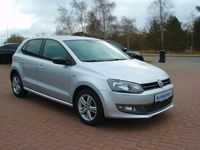Brugt VW Polo Match 90 HK (66 kW) 2012 Sølv Hatchback