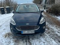 Gebraucht Ford Fiesta 86 PS (63 kW) 2018 Blau Kleinwagen