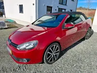 Gebraucht VW Golf Design 105 PS (77 kW) 2011 Rot Cabrio