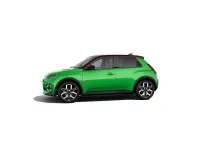 Neu Renault 5 E-Tech Komfort 77 kW (106 PS) 2026 Pop green!, black pearlschwarz metallic (grün) Limousine