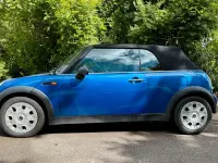 Usado Mini Cooper Cabriolet 90 CV (66 kW) 2006 Azul Descapotable