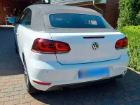Gebraucht VW Golf Cabriolet Life 105 PS (77 kW) 2014 Weiß Cabrio