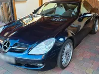Gebraucht Mercedes SLK350 272 PS (200 kW) 2005 Blau Cabrio